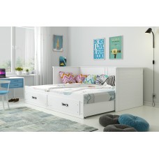 Bērnu gulta HERMES 80x200, balts